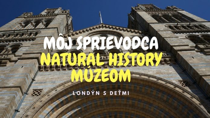 Trasa pre deti v Natural History Museum v Londýne