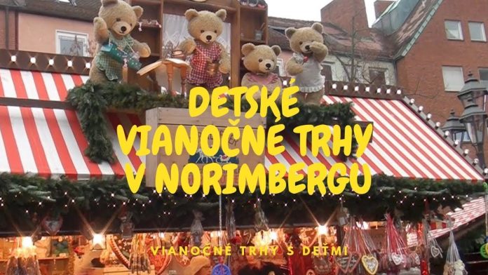 Detské vianočné trhy v Norimbergu